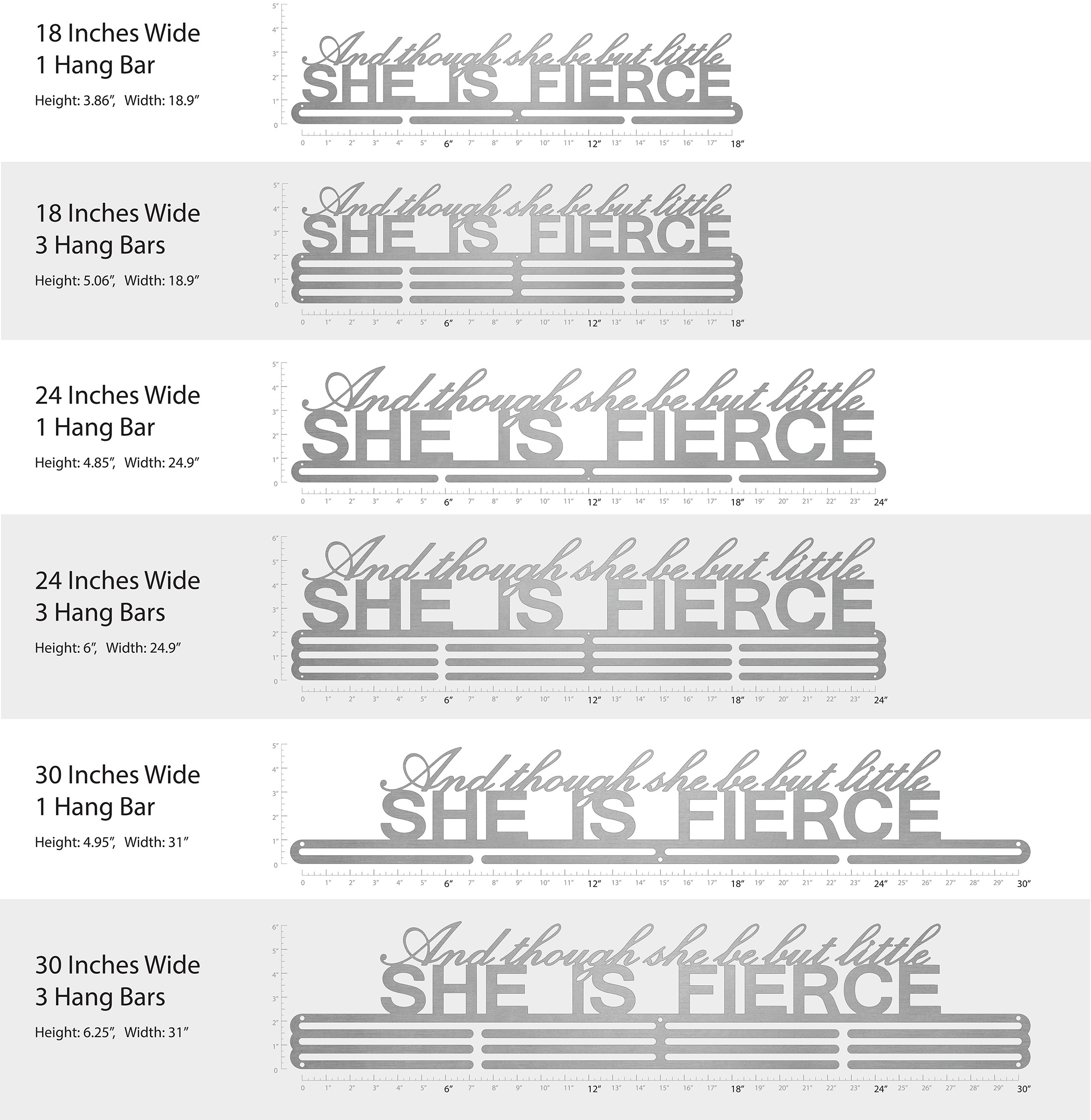And Though She Be But Little, She Is Fierce - text only