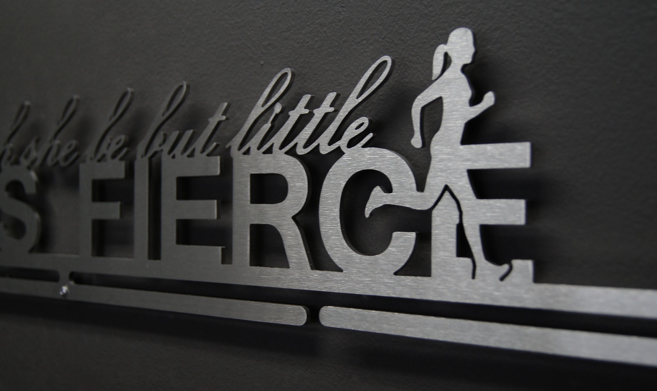 And Though She Be But Little, She Is Fierce - with runner figure