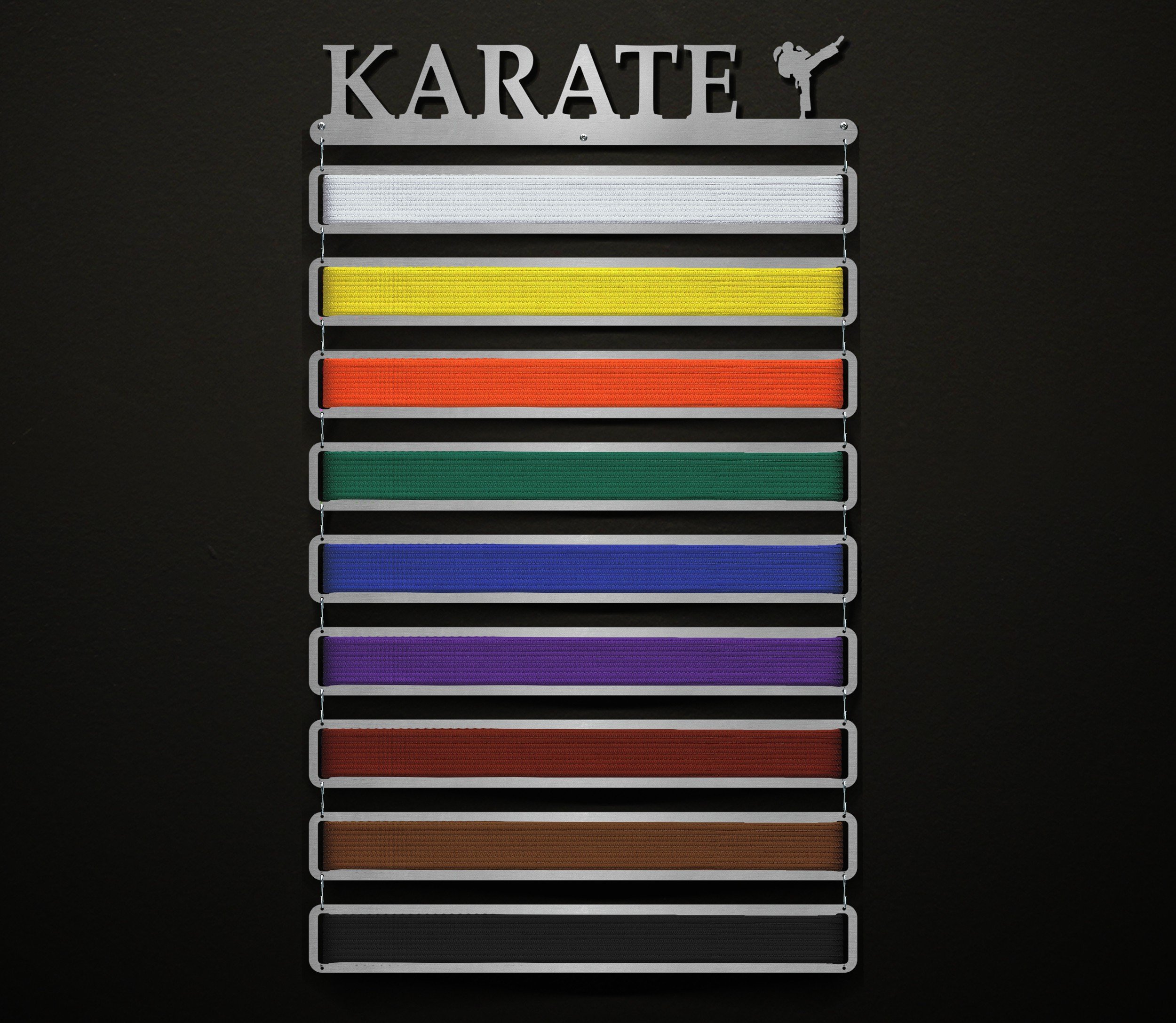Karate Belt Display - Female