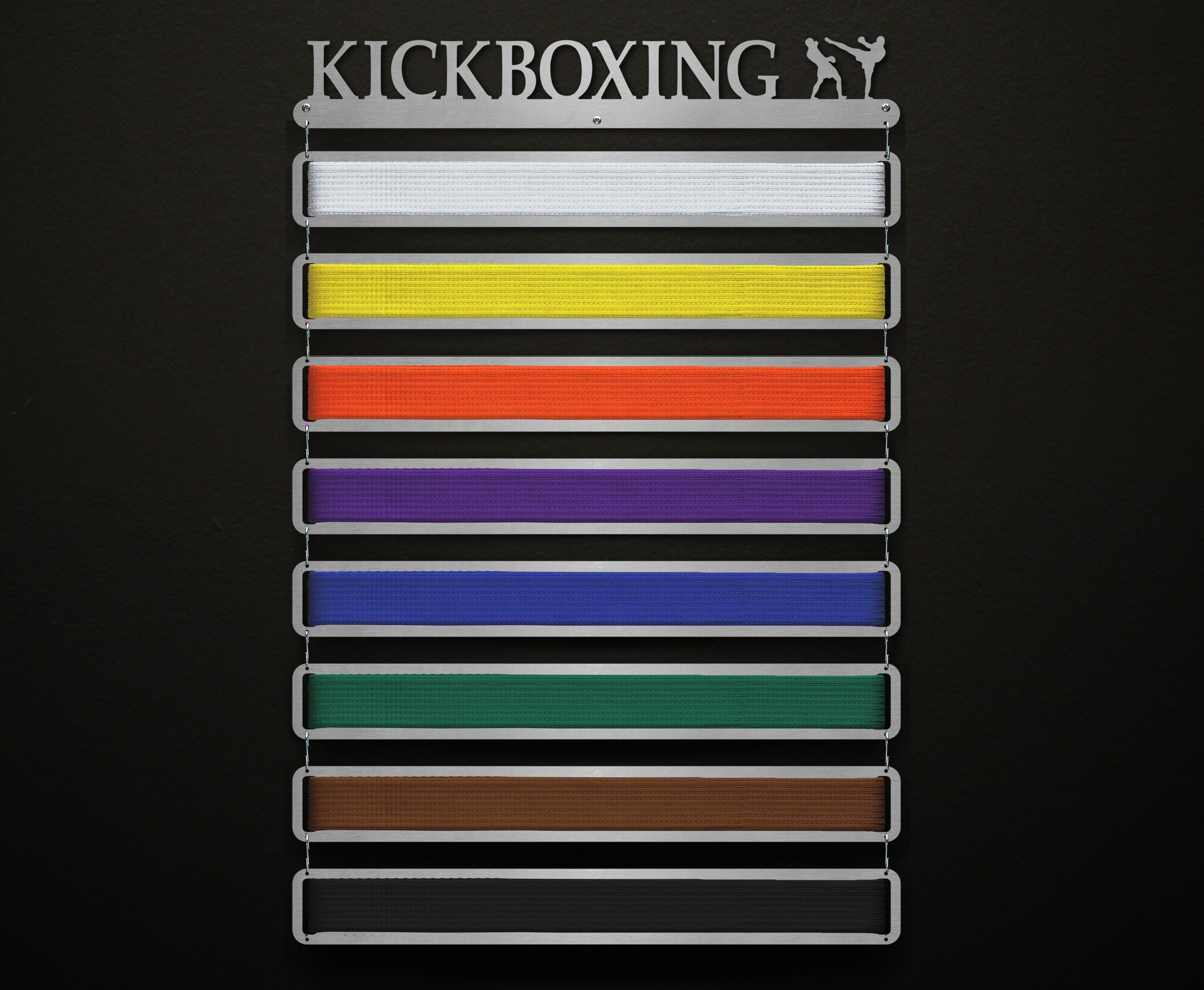 Kickboxing Belt Display - Male