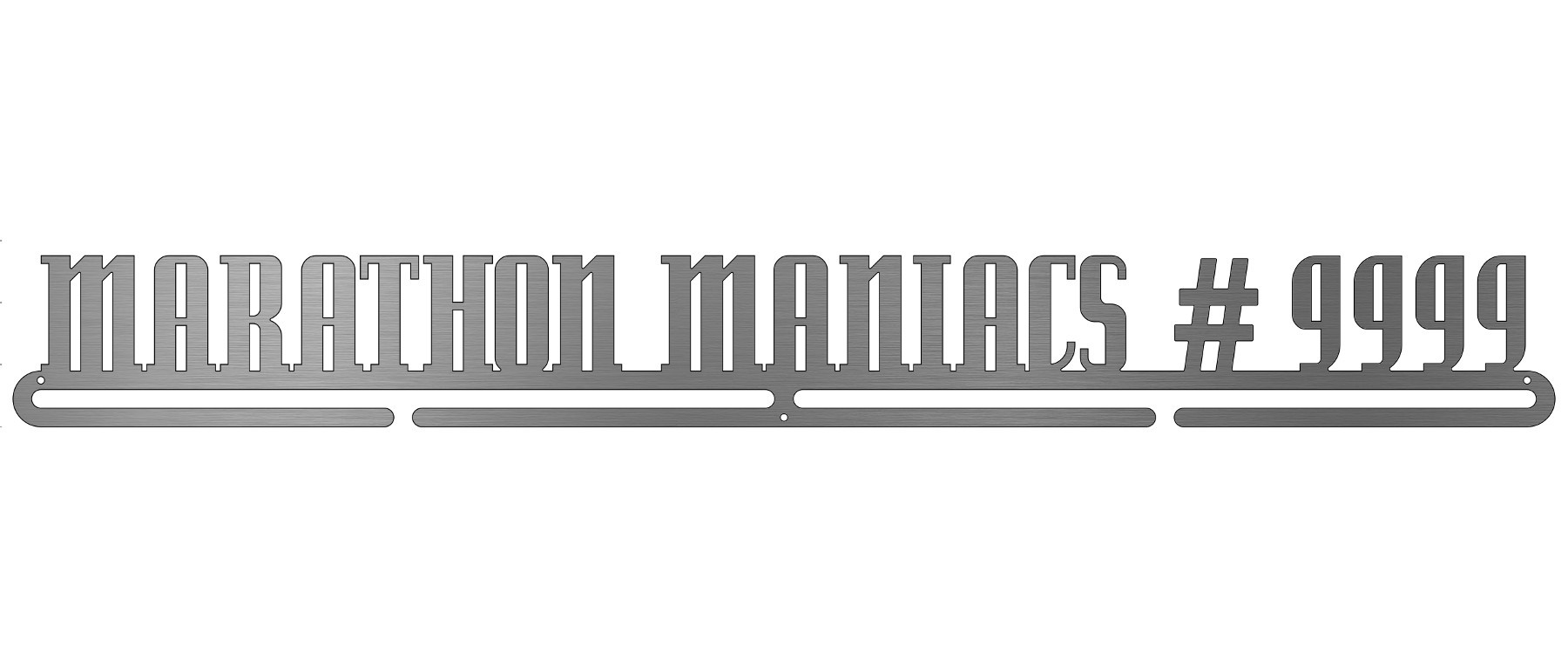 Marathon Maniacs with custom Maniacs number