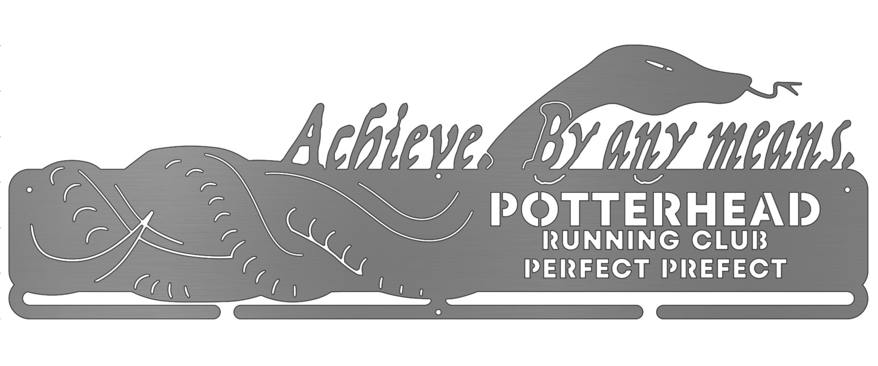 Potterhead Running Club - Achieve By Any Means - Perfect Prefect