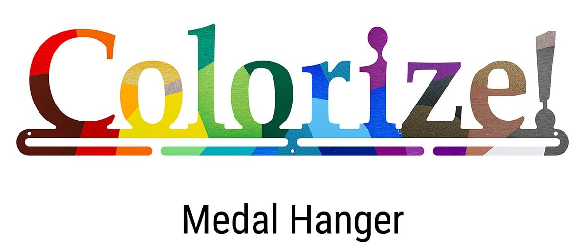 Color Powder Coat Add-On for Medal Hanger