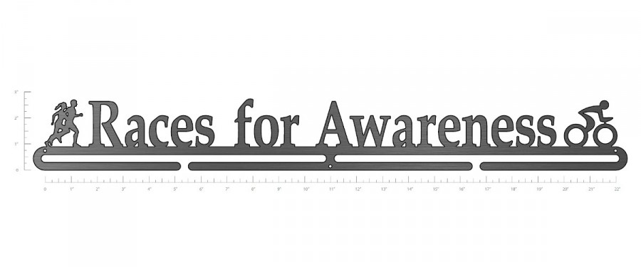 Races For Awareness couple/cyclist