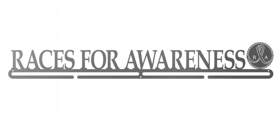 Races For Awareness with logo | Sport & Running Medal Displays | The ...