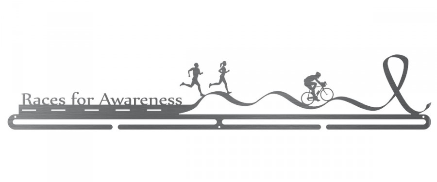 Races For Awareness with ribbon