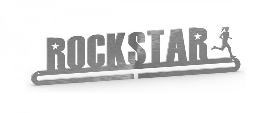 Rockstar (female) | Sport & Running Medal Displays | The Original ...