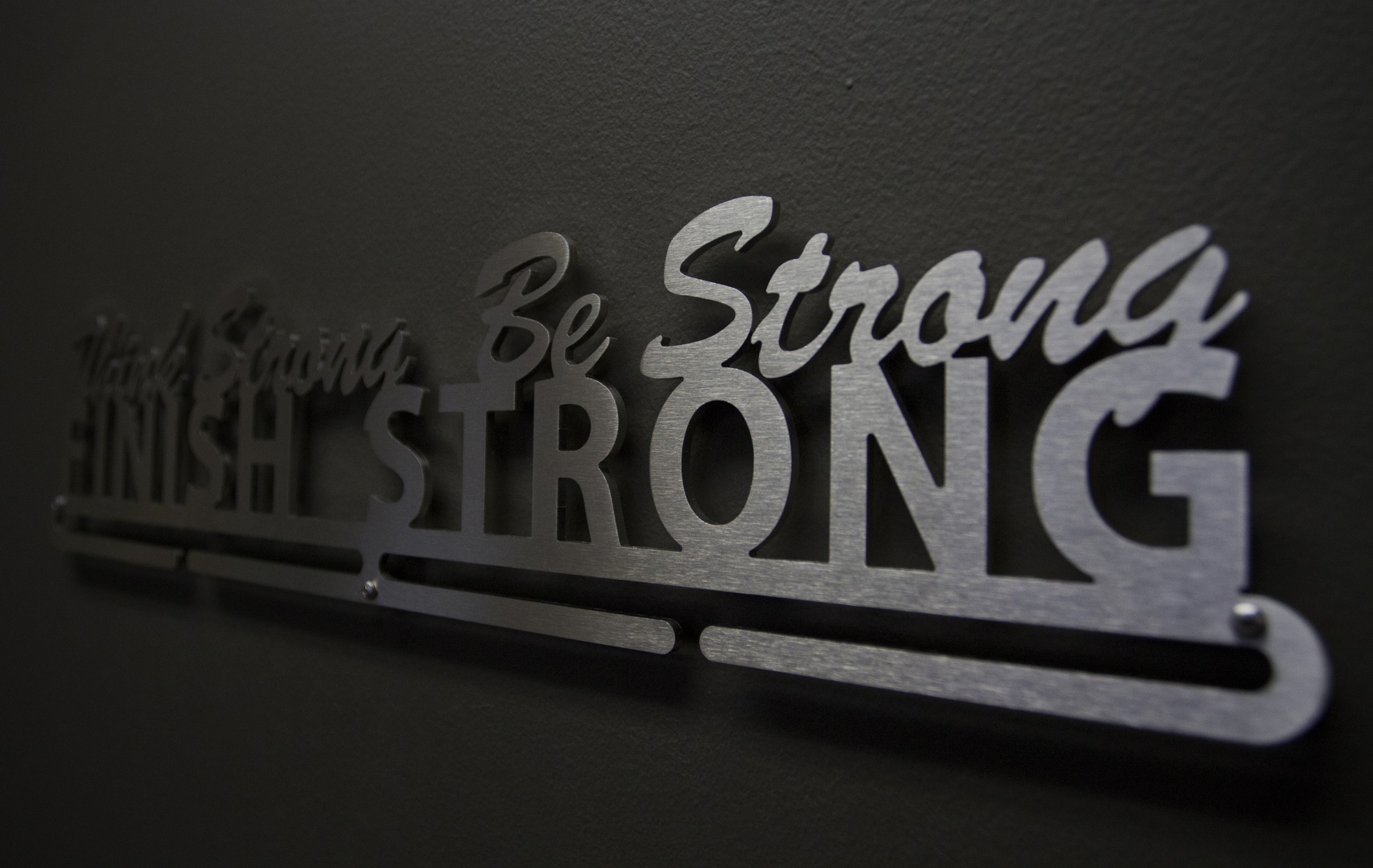 Think Strong, Be Strong, Finish Strong