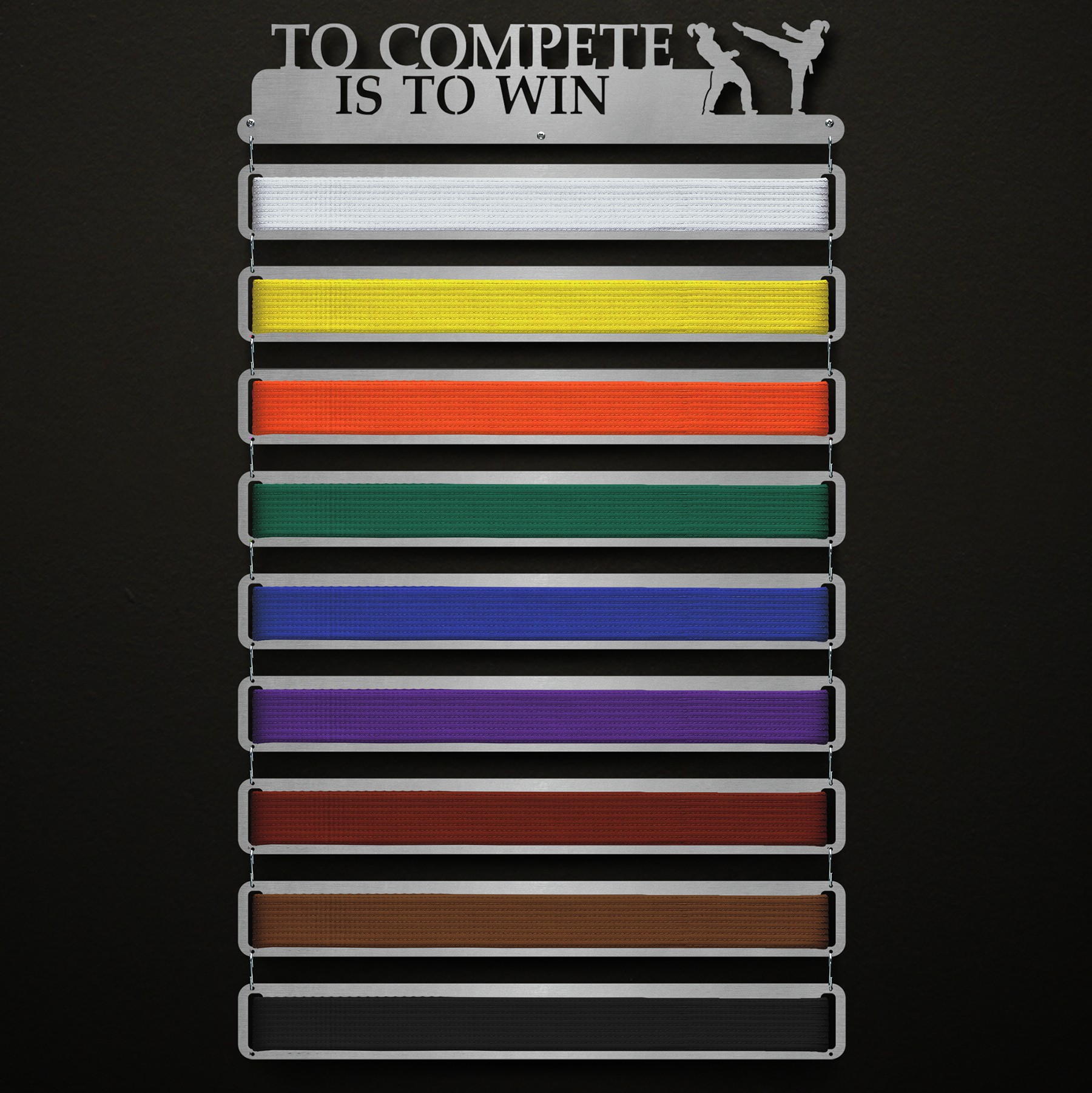 To Compete Is To Win - Female - Belt Display