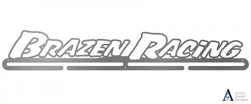 Brazen Racing - negative text
