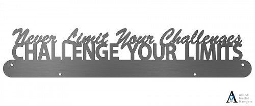 Challenge Your Limits Bib Display