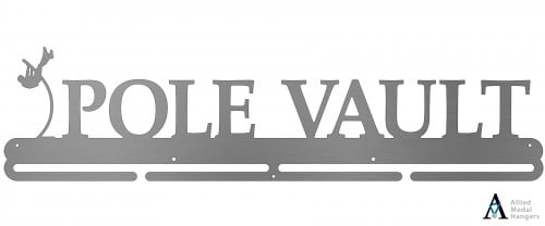 Pole Vault Bib and Medal Display - Male
