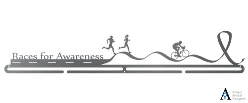 Races For Awareness with ribbon